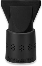 SnozzlePro Universal Hair Dryer Attachment Adapter with Concentrator Nozzle Replacement - Fits Most Blow Dryer Diameters from 1.5” to 2.25” (2-Piece Set)