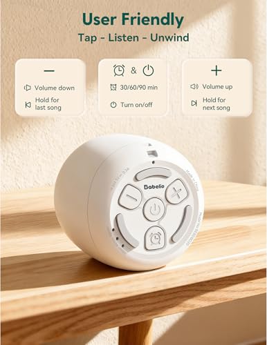 Pocket Mini Pro White Noise Sound Machine for Travel (White / Pocket Mini Pro)
