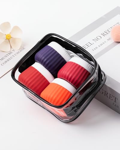 4 Pack Travel Size Toiletries (1 oz / Rose)