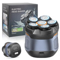 6D Electric Head Shaver for Men (Grayish Blue)