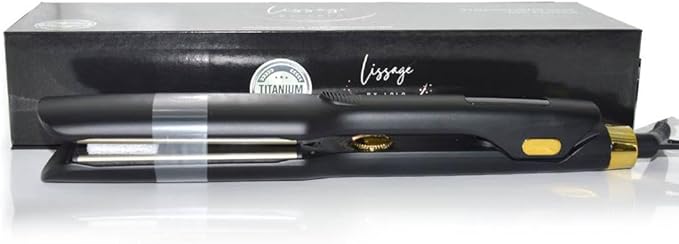 Professional Hair Straightener 1.5'' - Titanium Flat Iron Adjustable up to 450°F