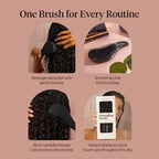 Detangler Brush (Black)