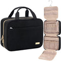 Travel Toiletry Bag for women (Medium / Black)