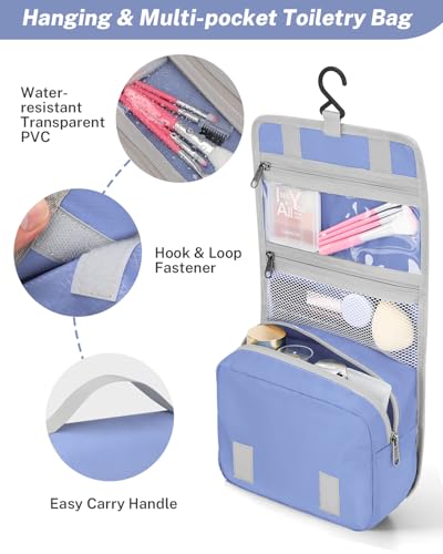 Compression Packing Cubes for Travel (Set of 10 / Light Purple)