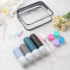 16 Pack Travel Bottles for Toiletries (16PCS/Grey)