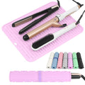 Oversize Silicone Heat Resistant Mat for Hair Tools (Purple)