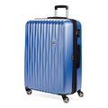 7272 Energie Expandable Hardside Luggage with Spinner Wheels and TSA Lock (Checked-Large 27-Inch / Periwinkle Blue)