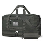 Gym Bag for Men Women (Grey / Medium)