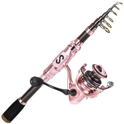 Telescopic Fishing Rod and Reel Combo (1 Pack / 2.7 m)