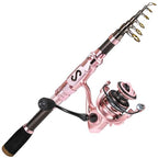 Telescopic Fishing Rod and Reel Combo (1 Pack / 3.0 m)