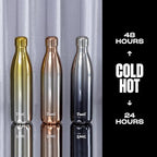 Stainless Steel Water Bottle (25 Ounces / Yellow Gold Ombre)