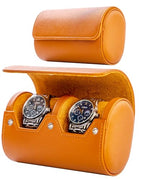 2 Watch Travel Case (Brown / 2 Watch Case)