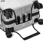 Luggage Protector Suitcase Cover PVC Waterproof Travel Suitcase Fits Most 20" to 30" (20" (13.8"L x 9.1"W x 20.9"H))