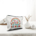 Teacher Appreciation Makeup Cosmetic Bag (Teacher-8)