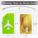 Luggage Tags for Suitcases (Green)