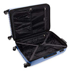 7272 Energie Expandable Hardside Luggage with Spinner Wheels and TSA Lock (Checked-Large 27-Inch / Periwinkle Blue)