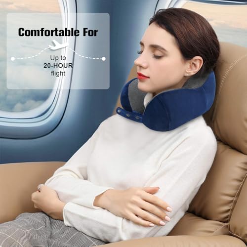 Neck Pillow for Traveling (Blue)