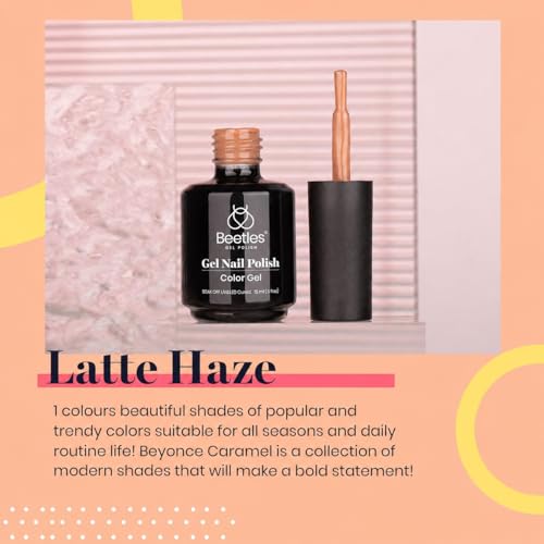 Beetles Brown Gel Polish (I - Creme Brown | Latte Haze)