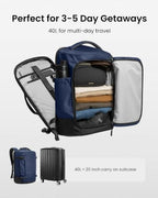 Travel Backpack 40L (Dark Blue-ripstop / 40L)