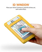 Mens Slim Wallet (Seattle Yellow)