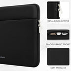 RAINYEAR Laptop Sleeve Case 15.6 Inch (15.6 inch / Black)