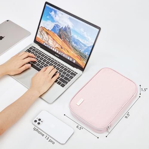 Travel Cord Organizer (Single Layer / Pink)