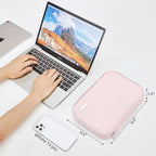 Travel Cord Organizer (Single Layer / Pink)