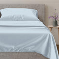 100% Egyptian Cotton Twin XL Size Sheets Set (Twin XL / 06 - Light Blue)