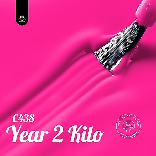 Beetles Pink Gel Nail Polish (B - Creme Pink | Year 2 Kilo)