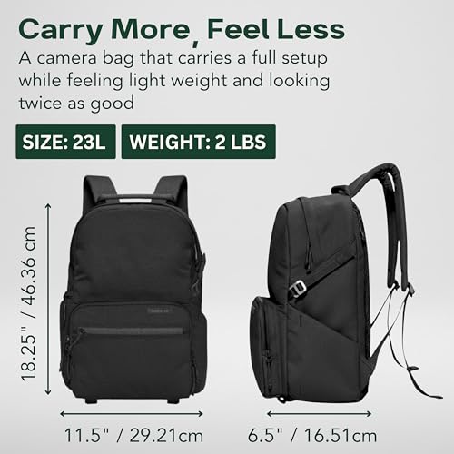 Jumper Compact Camera Backpack 2026 Edition (Triple Black / 23L)