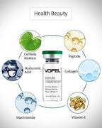 Centella Asiatica Serum for Face with Hyaluronic Acid Repair and Centella Serum for Face Moisturizer 0.35 oz 4 Vials (repair kit)