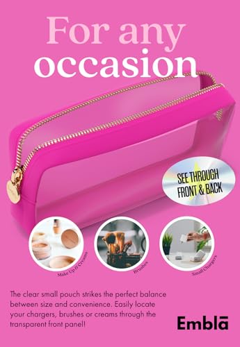 Makeup Bag for Women (Fuchsia / Small)