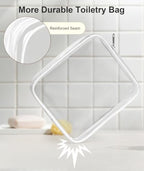 Travel Bottles for Toiletries 6 Pack (Light)