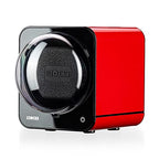 Watch Winder for Automatic Watches with Vertical Rotor Stop (Red)