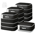 Comforter Storage Bag (Black / 4 Pack)