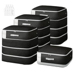 Comforter Storage Bag (Black / 4 Pack)