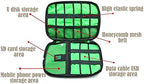 1pack Travel Electronics Cable Organizer Bag Portable Storage Case - Image 4