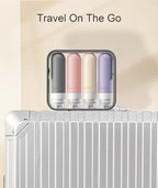 Travel Bottles for Toiletries (Dusty Pink)