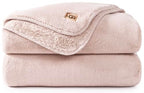 Whitecap Throw Blanket (Throw / Pink)