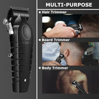 2296 Professional Hair Clippers for Men Cordless Hair Cutting Kits (2296black)