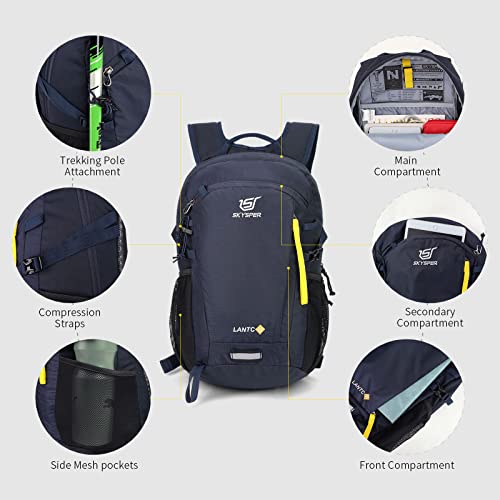 Small Hiking Backpack (20 l / Lantc20-navyblue)