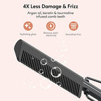 Electric Hot Comb for Lace Front Wigs (Rose Gold)