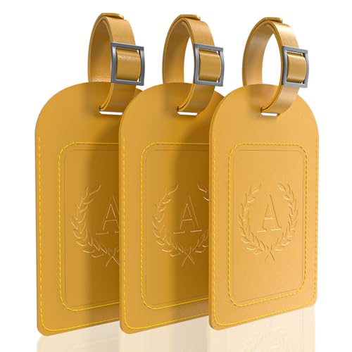 Alphabet Luggage Tags (Letter A)