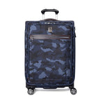 Platinum Elite Checked Luggage Spinner (Checked-Medium 25-Inch / Navy Camouflage)