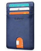 Mens Slim Wallet (Seattle Navy Blue)