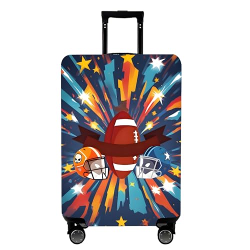 Travel Luggage Cover Suitcase Cover Protector Skins 18 (Rugby / XL (for 29--32 inch luggage))