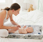 BROLEX Changing Pad Covers for Baby: Boy Girls Ultra Stretchy Soft 2 Pack Space - Image 4