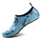 Water Shoes for Women Men Quick (8.5-9.5 Women/7.5-8.5 Men / Shark Blue)
