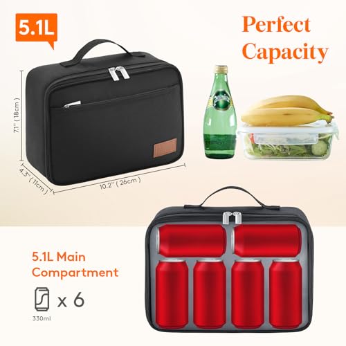 Freezable Lunch Box (Black / 5L)