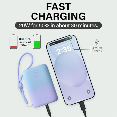Champ Portable Charger (Glacial Blue Lavender)